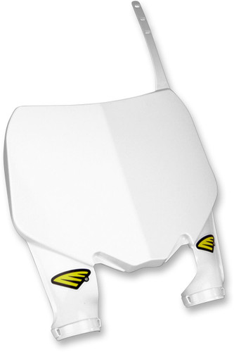 Cycra White Stadium Front Number Plate (1CYC-1209-42)