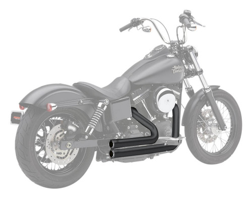 Cobra 909 2-into-2 Black Exhaust System (6712B)