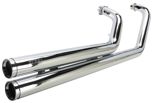 Cobra Speedster Shorts Chrome Exhaust System w/Powerport (4718T)