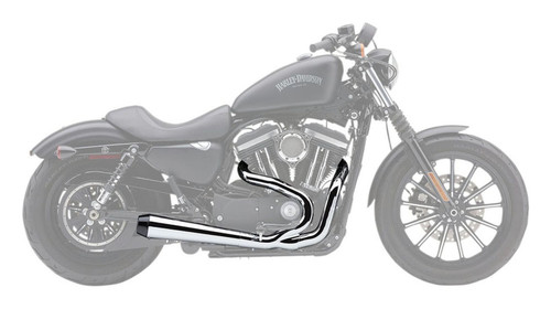 Cobra El Diablo 2-into-1 Chrome 4" Exhaust System (6472)