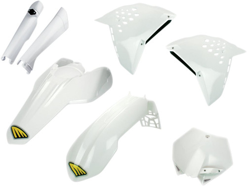 Cycra Complete White Plastic Powerflow Body Kit (1CYC-9306-42)