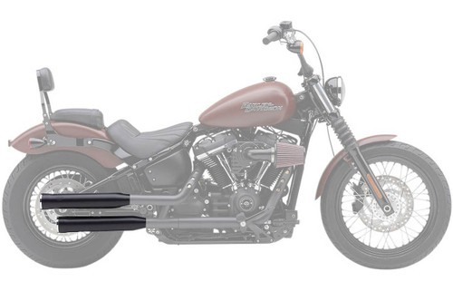 Cobra 3" RPT Black Slip-On Exhaust Mufflers (6057B)