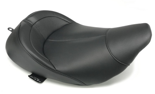 Danny Gray BigIST Solo Black Leather Motorcycle Seat (FA-DGE-0270)