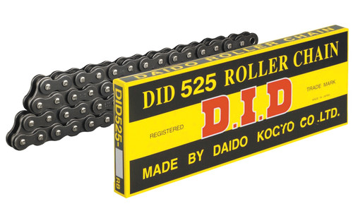DID 525 Standard Roller Chain - 112 Links - Natural (M525X112RB)