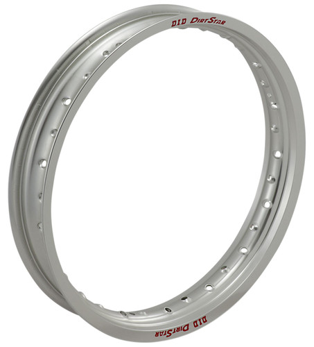 DID Dirtstar Original Rear Offroad Rim Silver 19 x 2.15 | 32 Hole (19X215VS01H)