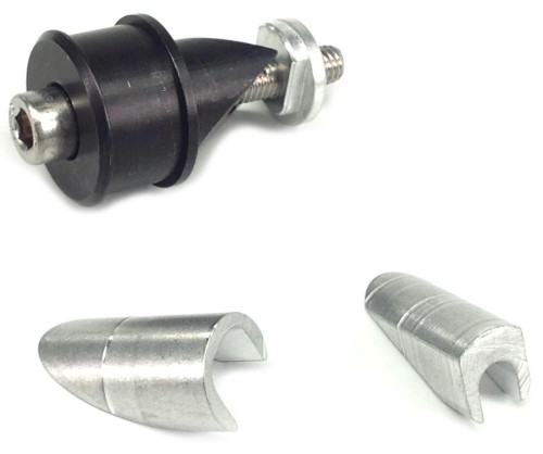 CRG Arrow Black Bar End Mirror Adaptor (IA-200)