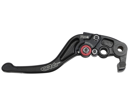 CRG RC2 Shorty Black Brake Lever '17-20 Yamaha R6/'15-20 YZF-R1 (2RN-531-H-B)