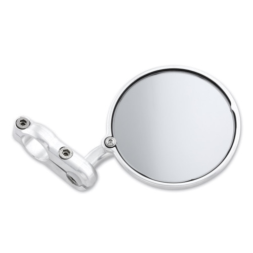 CRG Bar End Mirror Hindsight Silver Left (HS-201-L)