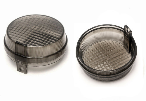 Custom Dynamics Honda/Kawasaki Smoke Turn Signal Lenses (CD-TSLHK-SMOKE)