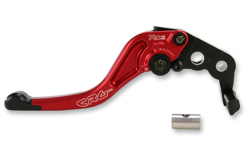 CRG RC2 Shorty Red Aluminum Brake Lever (2RN-511-H-R)