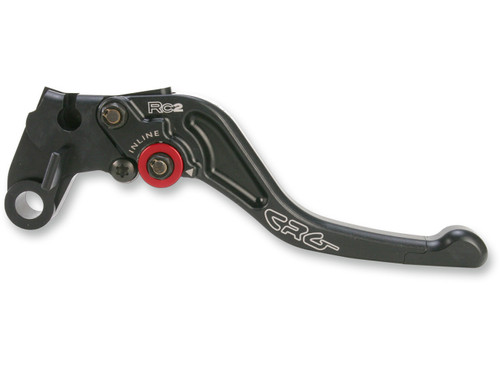 CRG RC2 Shorty Black Clutch Lever 05-06 GSXR1000/06-10 GSXR600/750 (2AN-643-H-B)