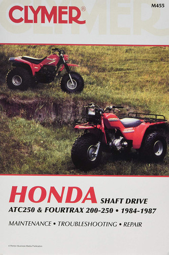 Clymer Repair/Service Manual '84-87 Honda ATC250, Fourtrax 200-250 Shaft (M455)