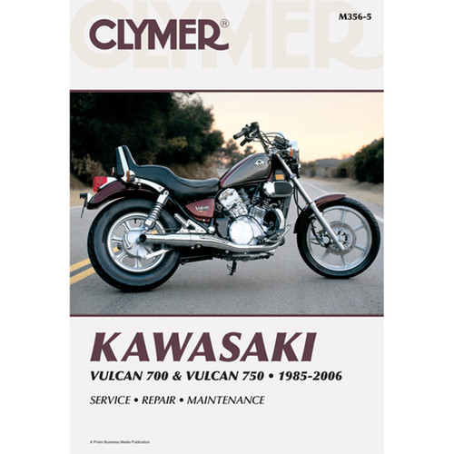 Clymer Repair/Service Manual '85-06 Kawasaki Vulcan VN700/VN750 (M356-5)