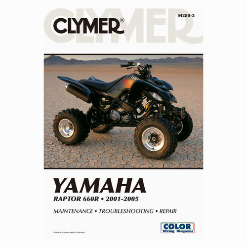 Clymer Repair/Service Manual '01-05 Yamaha YFM660R Raptor (M280-2)
