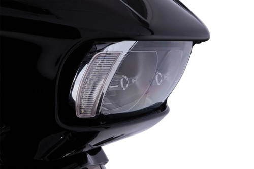 Ciro Fang Black Headlight Bezel Side Light Kit (45251)