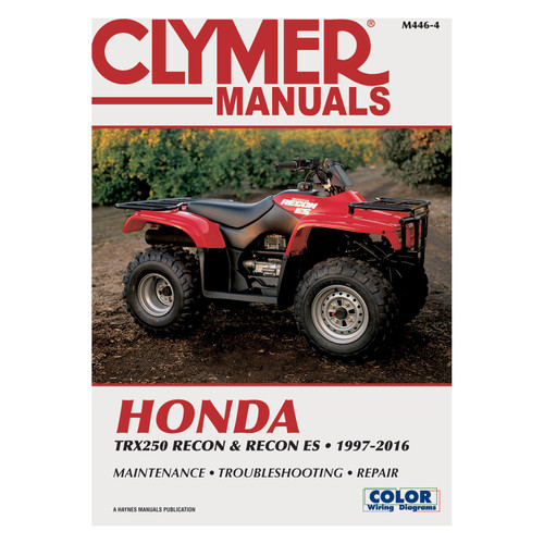 Clymer Repair/Service Manual '97-16 Honda TRX250 Recon/Recon ES (M446-4)