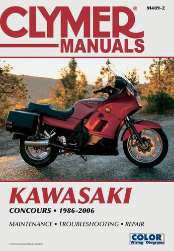 Clymer Repair/Service Manual '86-06 Kawasaki ZG1000 Concours/GTR1000 (M409-2)