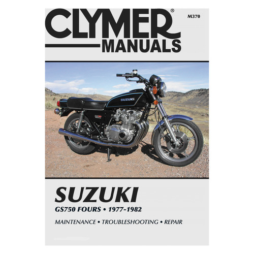 Clymer Repair/Service Manual '77-82 Suzuki GS750 Fours (M370)