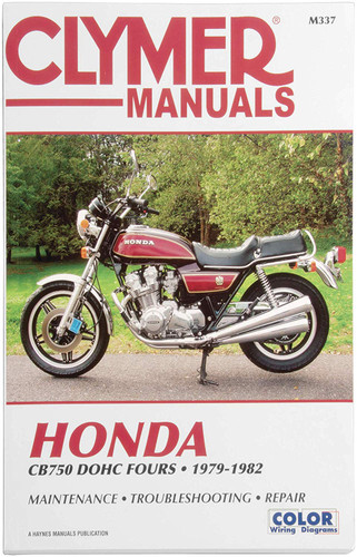 Clymer Repair/Service Manual '79-82 Honda CB750 DOHC Fours (M337)