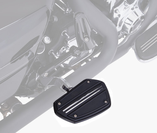 Ciro Twin Rail Mini Black Floorboards w/Male Mounts (60221)