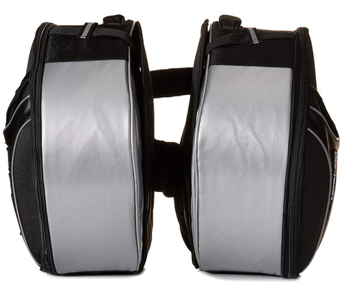 Cortech Super 2.0 Black 36 Liter Saddlebags (HC-12009)