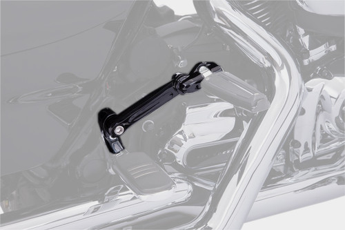 Ciro Adjustable Comfort Passenger Black Footpeg Mounts (60220)