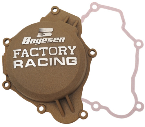 Boyesen Factory Ignition Cover | Magnesium | 125SX/150SX/TC125/MC125 (SC-41CM)