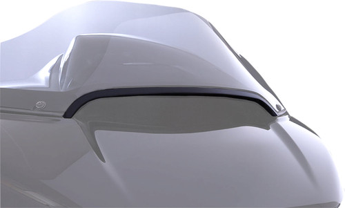 Ciro Center Windshield Trim 2015+ Harley Road Glide Black (11053)