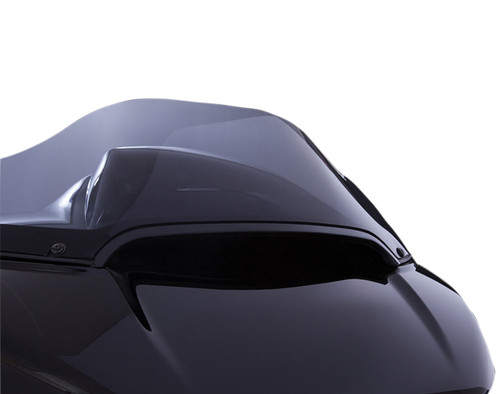 Ciro Center Windshield Trim 2015+ Harley Road Glide Black (11053)