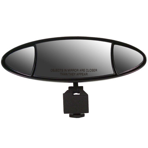 CIPA Ellipse Mirror w/High Strength Composite Black Bracket (02003)