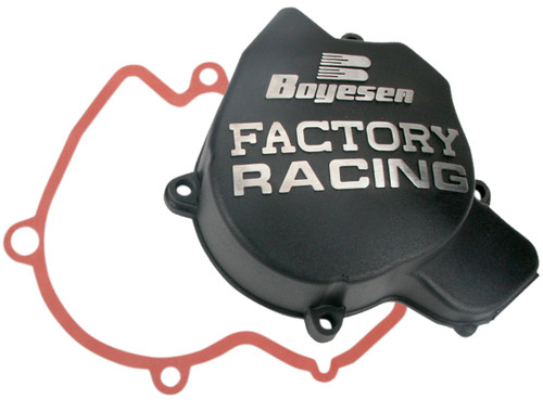 Boyesen Factory Ignition Cover | Black | '05-10 KTM 250SX-F (SC-44B)