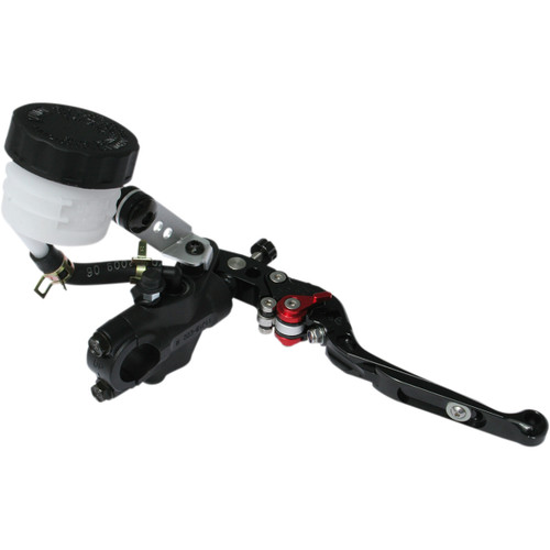 Braking Front Brake Master Cylinder Black w/Black Lever 16mm Piston (MC6603)