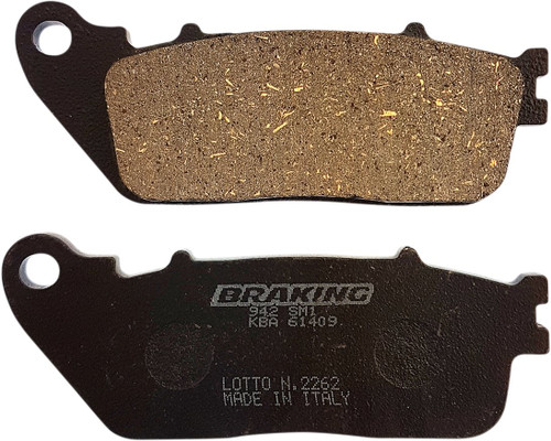 Braking SM1 Semi-Metallic Brake Pads (942SM1)