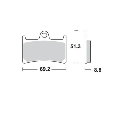Braking CM66 High Performance Brake Pads (786CM66)