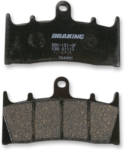Braking SM1 Semi-Metallic Brake Pads (764SM1)
