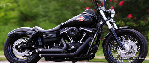 Burly 10.5" Slammer Black Rear Shocks (B28-1200B)