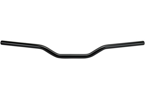 Biltwell Tracker 1" Black Mid-Rise Handlebars (6008-2012)
