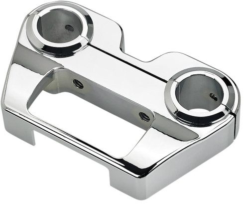 Biltwell 2018+ Harley Softail Billet Dash Panel Gauge Mount Chrome (6906-105)