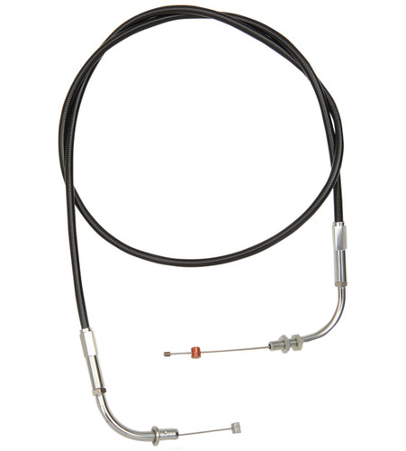 Barnett Black Vinyl Throttle Push/Idle Cable Stock Length (101-85-40003)