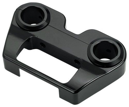 Biltwell Billet Black Dash Panel Gauge Mount for 2018+ Harley Softail (6906-201)
