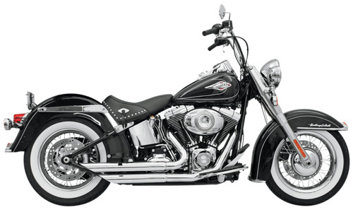 Bassani Firepower Series FireFlight Chrome Exhaust System (12113B)