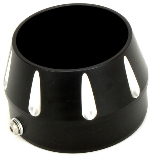 Bassani Quick Change Black End Cap for 4" Slip-On Tapered Mufflers (BE40R)
