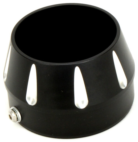 Bassani Quick Change Black End Cap for 4" Slip-On Tapered Mufflers (BE40R)