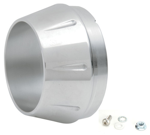 Bassani Chrome End Cap w/0.5" Lip for Short Megaphone Muffler (ENDCAP-SM)