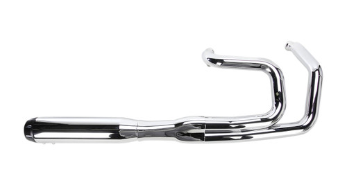 Bassani Road Rage II B1 Power Series Chrome 2-into-1 Exhaust System (1D18R)