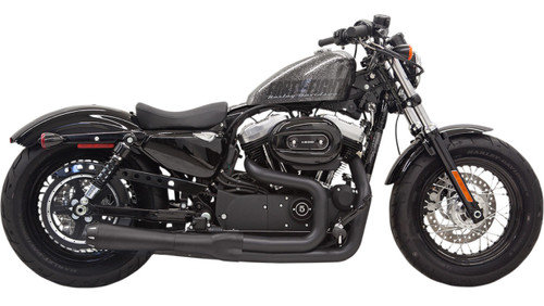 Bassani Road Rage II Short Mega-Power Full 2-1 Exhaust System | Black (1X32RB)