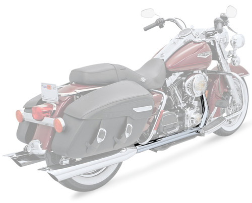 Bassani True Dual Chrome Header Pipes (11315A)