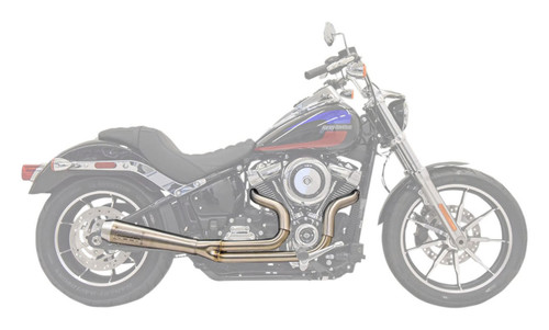 Bassani Road Rage III 50th Anniversary Stainless 2-1 Exhaust System (1S50SS)