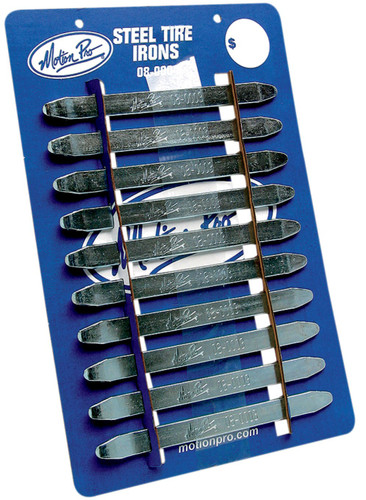 Motion Pro Standard 8.5" Long Steel Tire Irons 10-piece (08-0004)