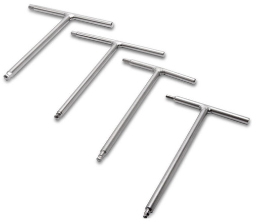Motion Pro Dual Drive Ball-End Allen T-Handle Set (4mm, 5mm, 6mm, 8mm) (08-0383)